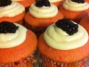 Blackberry-topped Strawberry Cupcakes