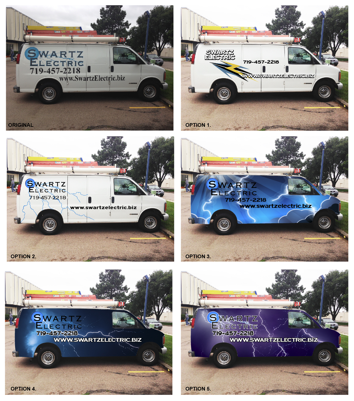 Updated Vehicle Wrap Designs
