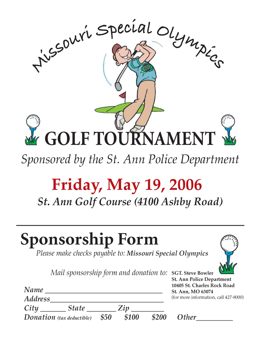 Golf TourGolf Tournament Flyer