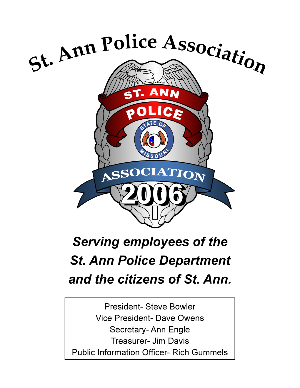 Police Association Flyer
