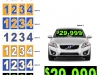 Sale Numbers Designs for Automotive Dealership