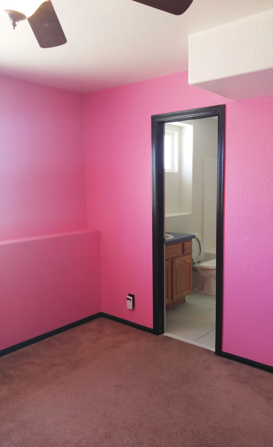 The Pink Bedroom - BEFORE