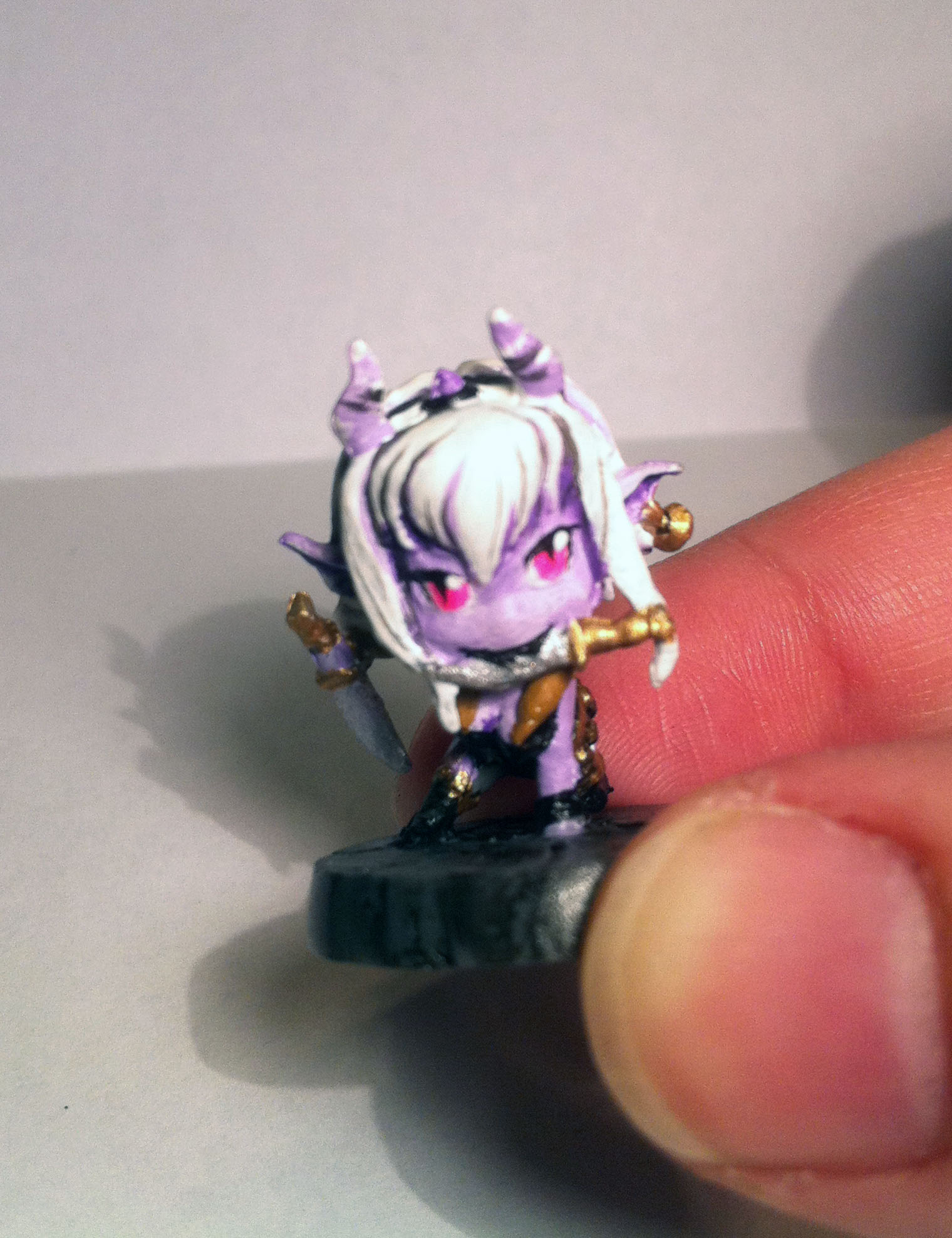 Acrylic Painted Miniature Game Piece