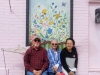 Wildflower Cafe Interactive Bench Mural - Owensville, MO 2023