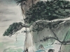oriental scene watercolor 1993