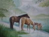 horses acrylic 2007