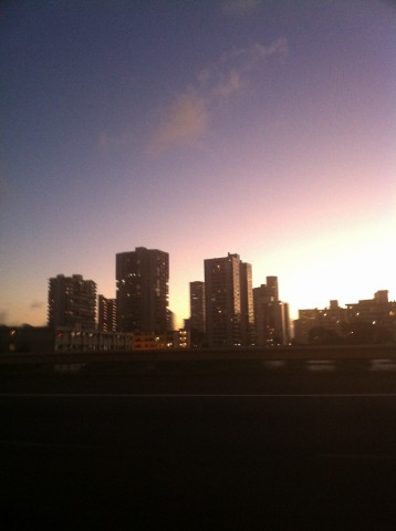Sunset - Downtown Waikiki