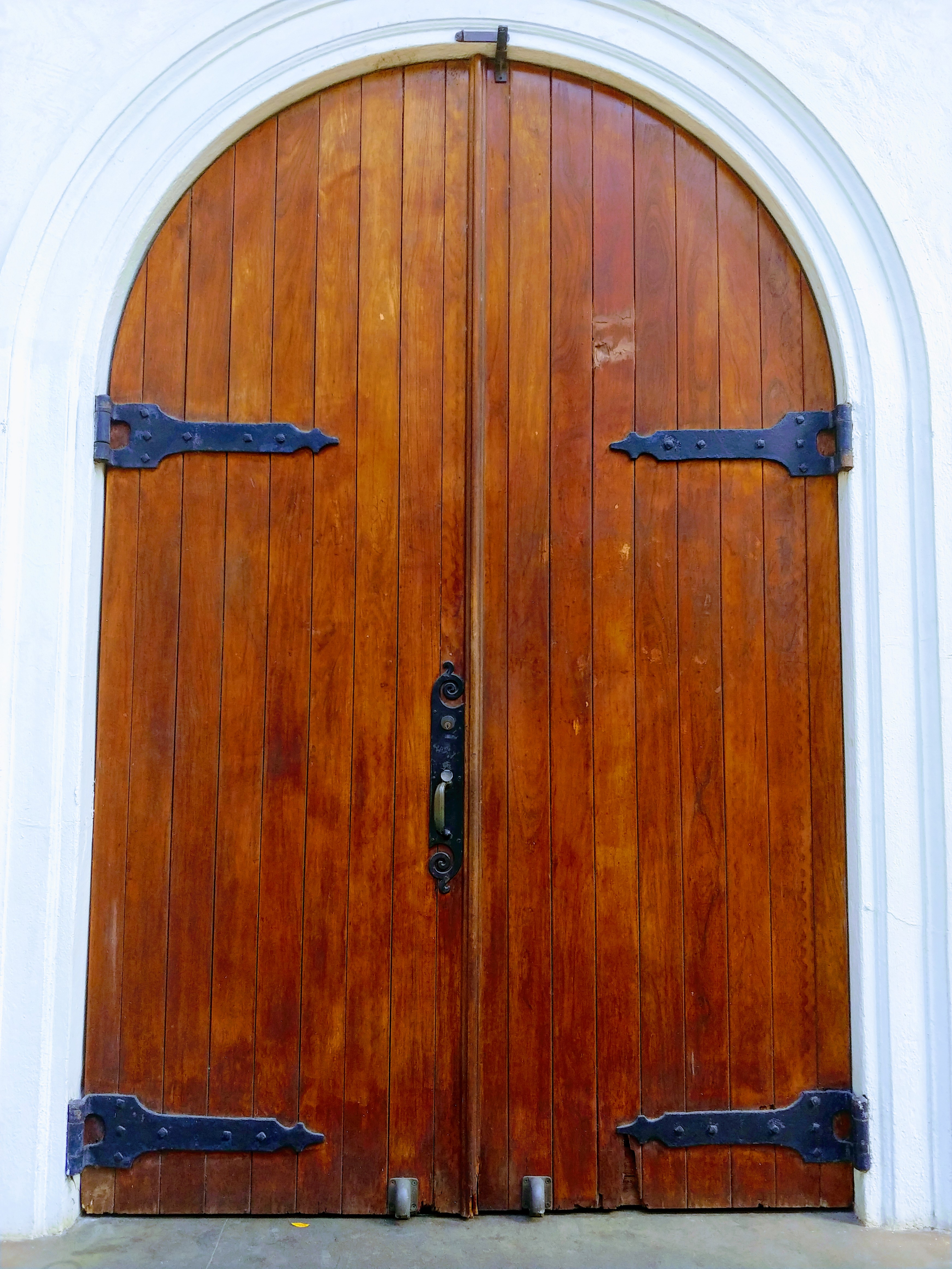 Old Church Doors - Waikiki, Hawaii