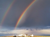Double Rainbow on the Colorado Homestead