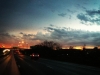 Missouri Highway Sunset