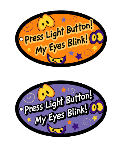Tags for Light-up Eyes