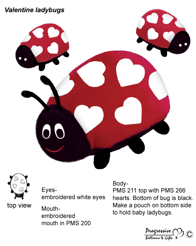 Plush Ladybug Design