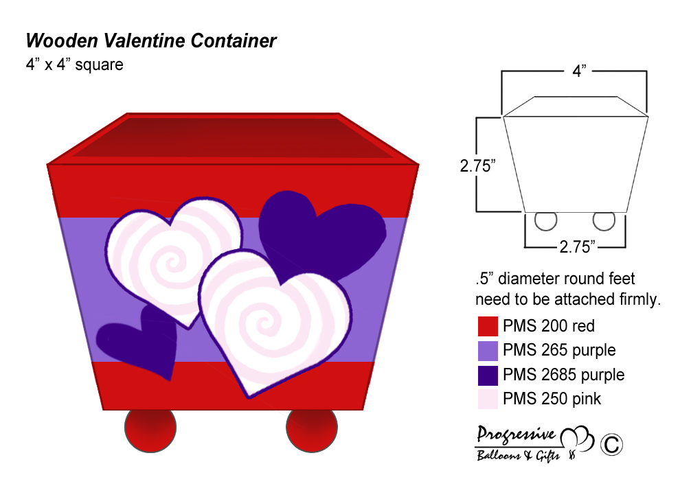 Hearts Container Design 2005