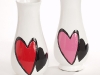 Hearts Valentine Vases 2007