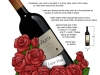 roses wine bottle holder design 2008
