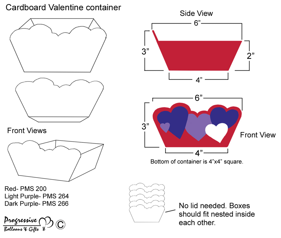 Valentine Container Design 2005