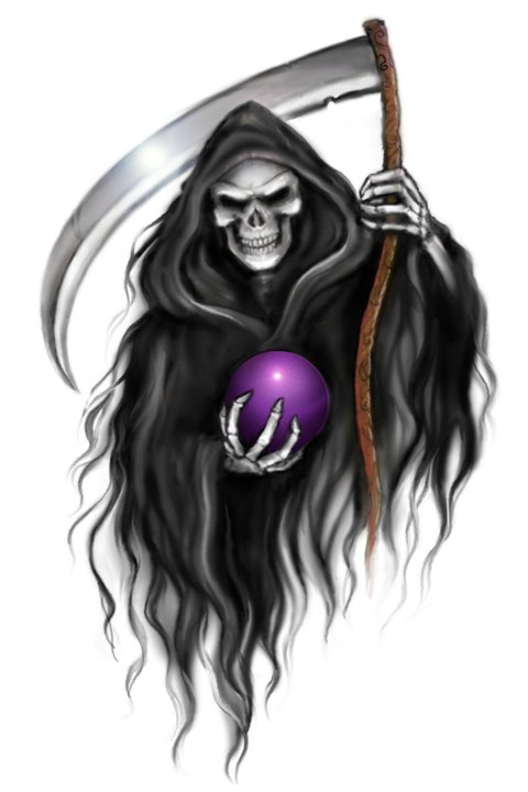 grim reaper with orb
