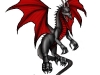 red-winged dragon